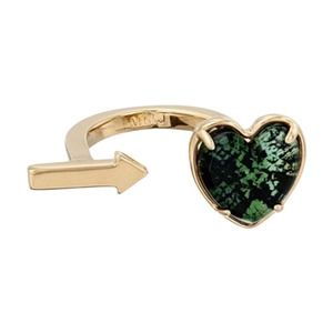 Marc by Marc Jacobs His Kiss Pointer Heart Ring